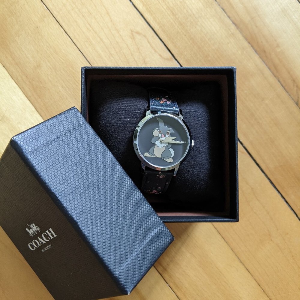 Coach Disney Thumper Chelsea Black Watch